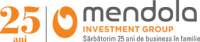 Logo Mendola Group 25 final RO Gri-Portocaliu